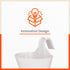 KAI Hanging Oval Planters For Home (Ivory White - Set of 5)